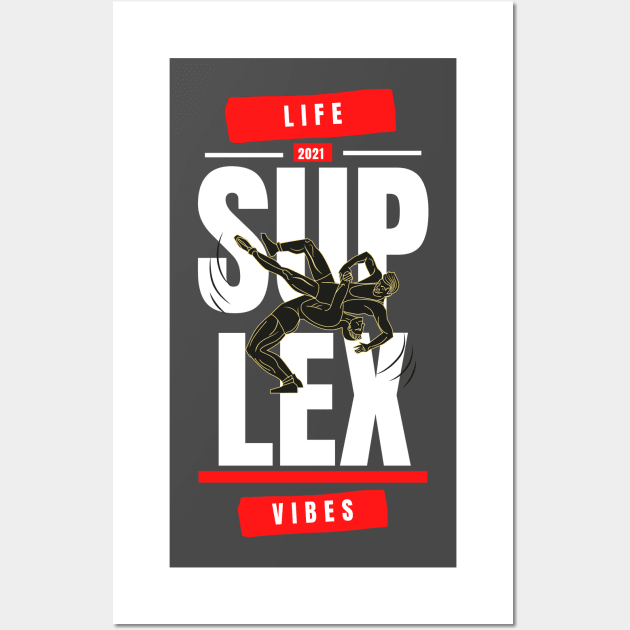 Suplex Wall Art by district28